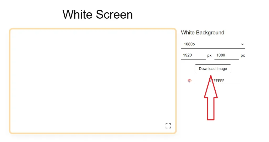 Download White Screen